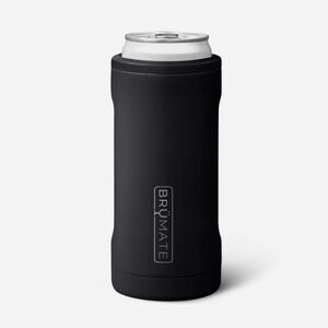 Brumate Hopsulator Slim 12oz Cans Insulated Stainless Matte Black NEW